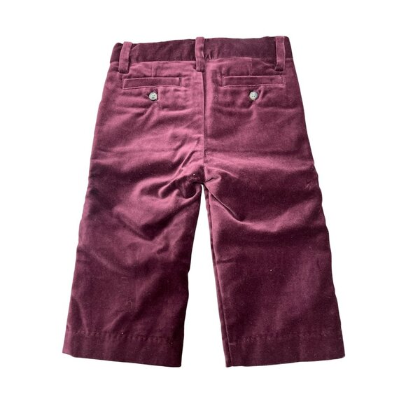 Janie and Jack Adjustable Waist Velvet Pants Sz 6 to 12 months NWT - Picture 4 of 4